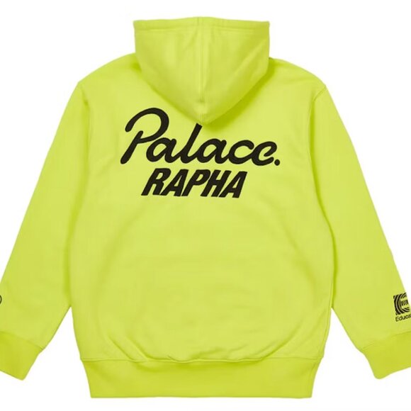PALACE Neon Yellow Graphic Hoodie - Picture 1 of 8